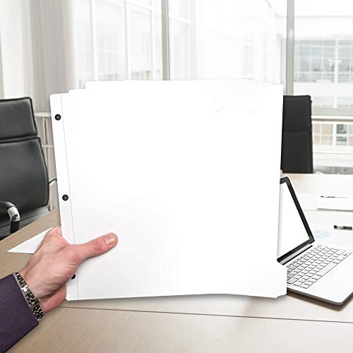 3 Ring Page Dividers Bulk, 1/8 Cut Tab Dividers, 96 Per Box - Divider Pages With Tabs, Decorative Printable Rewritable Divider Tabs, Exhibit Tab Dividers For 3 Ring Binders Bulk - Ensight #TOP3