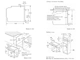 NEFF BTX46PIB0, zestaw kuchenek do zabudowy, składający się z kuchenki B2CCJ7AK3, 60 x 60 cm, samooczyszczająca się piroliza i EasyClean, Air Fry & T46SBE1L0, płyta indukcyjna, poziom mocy, sterowanie