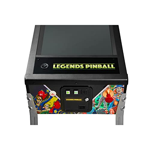 Legends Pinball, Full Size Arcade Machine, Home Arcade, Classic Retro Video Games, 22 Built in Licensed Genre-Defining Pinball Games, Black Hole, Haunted House, Rescue 911, WiFi, HDMI, Bluetooth. - Thumbnail 6