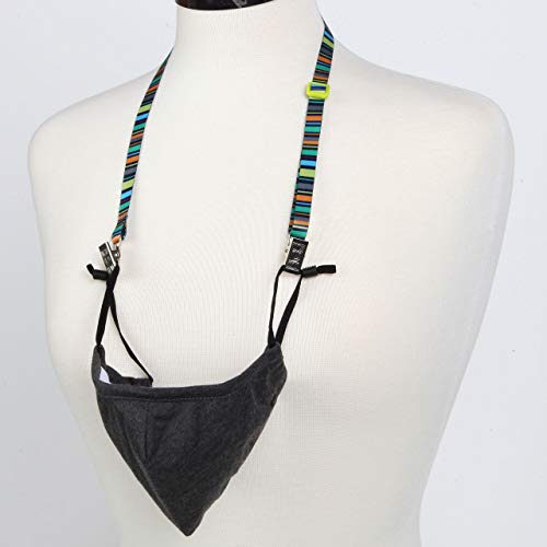 Id Avenue Tetrisblocks Face Mask Lanyard With Adjustable Strap thumb #2