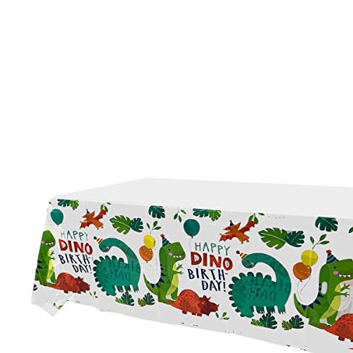 Dinosaur Birthday Party Supplies Dinosaur Plates Napkins Tablecloth, 20 Plates And 20 Napkins And Tablecloth, For Dinosaur Theme Birthday Party Decoration For Boys Kids #TOP7