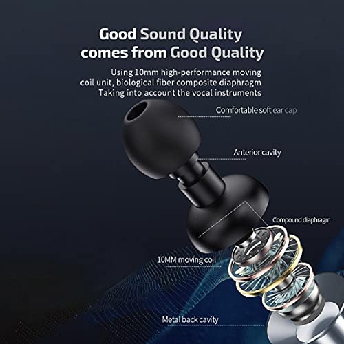 pTron-Pride-Evo-HBE-High-Bass-Earphones-in-Ear-Wired-Headphones-with-in-line-Mic-10mm-Powerful-Driver-for-Hi-Fi-Audio-Noise-Cancelling-Headset-with-12m-Tangle-Free-Cable-35mm-Aux-Grey pTron Pride Evo HBE (High Bass Earphones) in-Ear Wired Headphones with in-line Mic, 10mm Powerful Driver for Hi-Fi Audio…