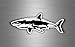 Akachafactory Autocollant Sticker Voiture Moto Tuning Requin Shark Vinyle ref1
