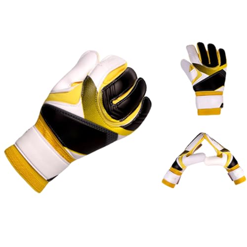 TSMORY Guantes de portero de fútbol con protección de muñeca, agarre fuerte, guantes de portero para jóvenes y adultos - imagen 5