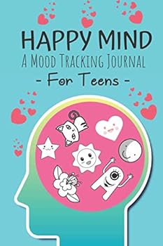 Paperback Mood Tracker Journal For Teens: Mood Tracking Dot Grid Journal - Monitor Your Emotions and General Wellbeing Notebook - keep Track of Your Depression ... Record. (Mood & Emotion Tracking Journals) Book