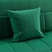 Yaheetech 2 Seater Modern Sofa Velvet Fabric Loveseat with Gold-tone Metal Arms and Legs for Bedroom, Home Office, Studio, Living Room Furniture Green Yaheetech 2 Seater Modern Sofa Velvet Fabric Loveseat with Gold-tone Metal Arms and Legs for Bedroom, Home Office, Studio, Living Room Furniture Green