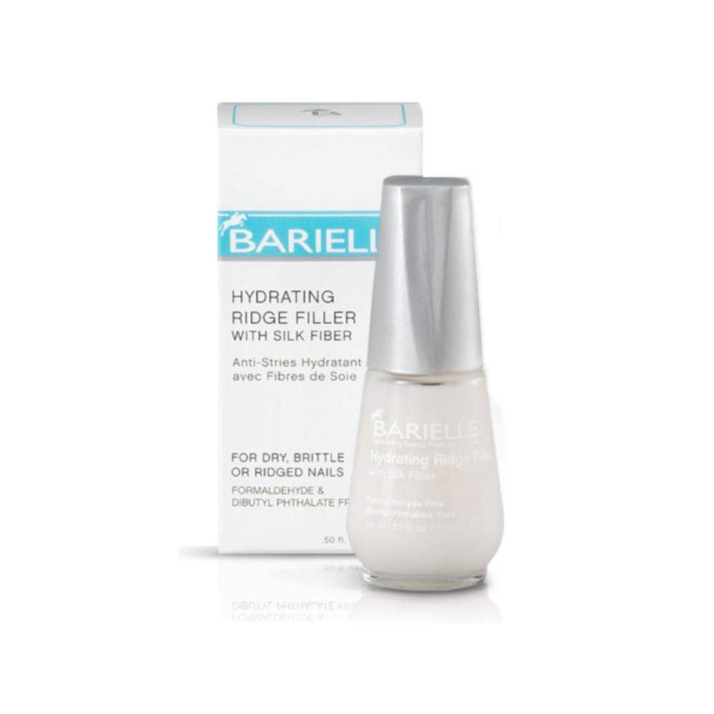 Barielle Garlic Nail Strengthener, Ridge Filler, Cuticle Oil and Nail File (4-PC Set) : Beauty & Personal Care