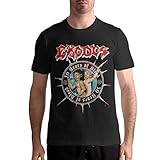 Melissa J Hagen Exodus T Shirt Mens Fashion Shirt Cotton Tee Shirts Short Sleeve L Black