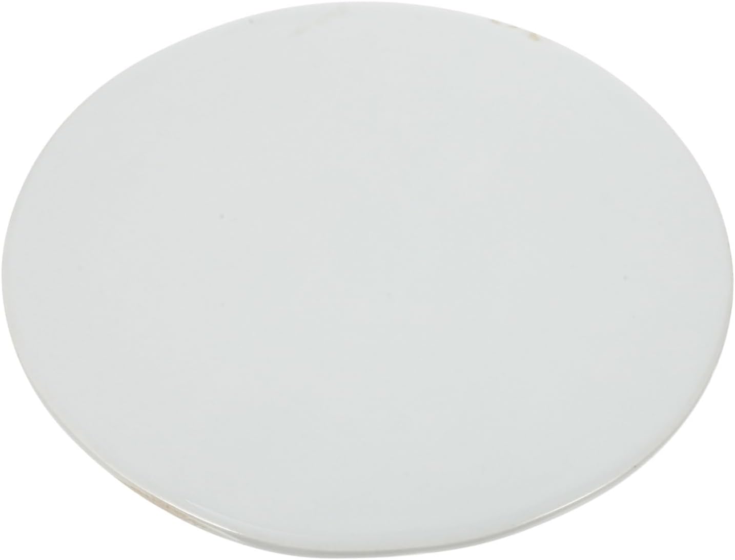 Anneome Hand-Painted Round Ceramic Plate Unfinished Blank for Creative Painting Ceramic Chip for Fun Activities