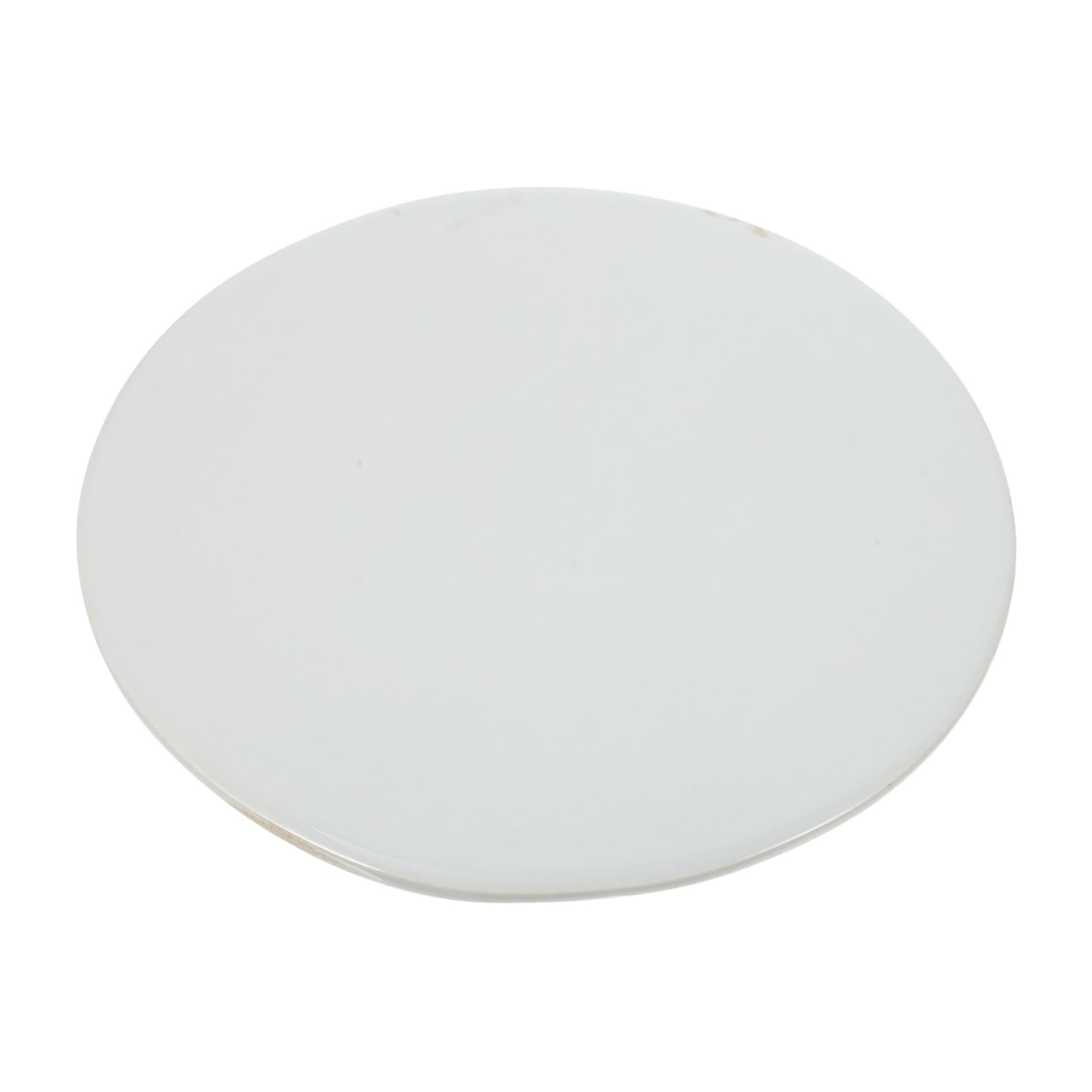 Plato de cerámica blanco ideal para eliminar el aburrimiento infantil