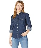 Levi's Women's The Ultimate Western Shirt, Minds Eye, Large