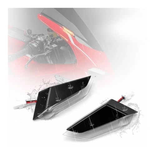 Clignotant rétro moto Panigale V4 V2 clignotants de rétroviseur indicateur - 4