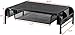 Simple Houseware Metal Desk Monitor Stand Riser with Organizer Drawer, Black, 2 Packs