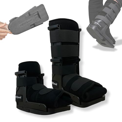 INDESMED | Bota Walker V.3 | Bota Corta + Larga + Calcetín | Ajustable a todas las tallas | Más Ligera, Resistente y Transpirable - Desarrollado en colaboración con cirujanos del Hospital La Paz.