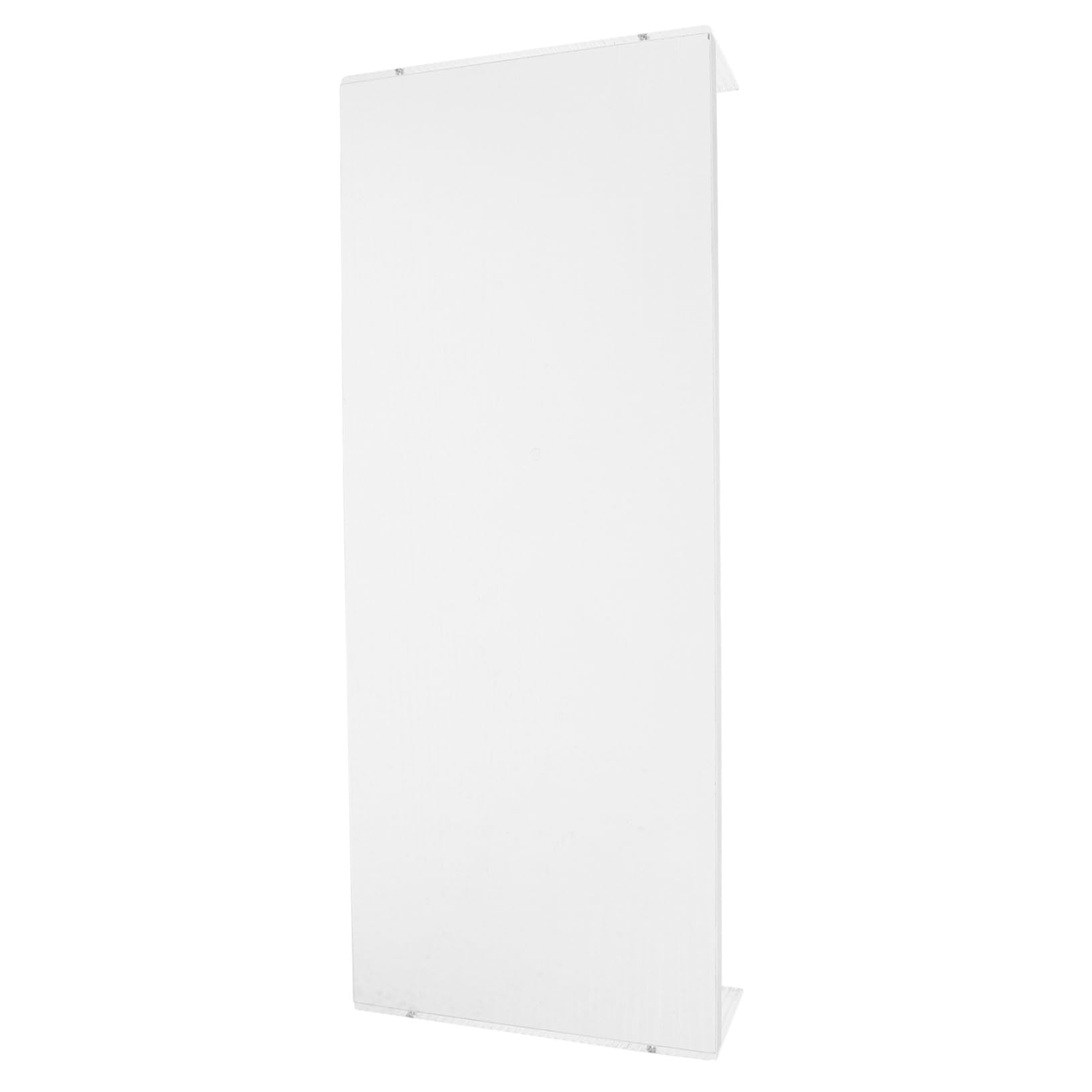 Support de bureau pour écran acrylique blanc contre la fatigue du cou