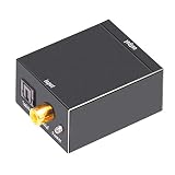 Décodeur Audio, convertisseur Audio numérique vers analogique DAC avec entrée coaxiale Optique Toslink vers décodeur Audio analogique RCA 3,5 mm pour Haut Parleur TV