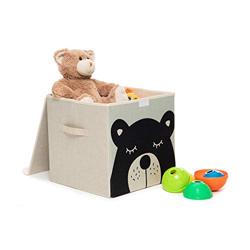 Caixa Organizadora Infantil Com Tampa - Urso Abu