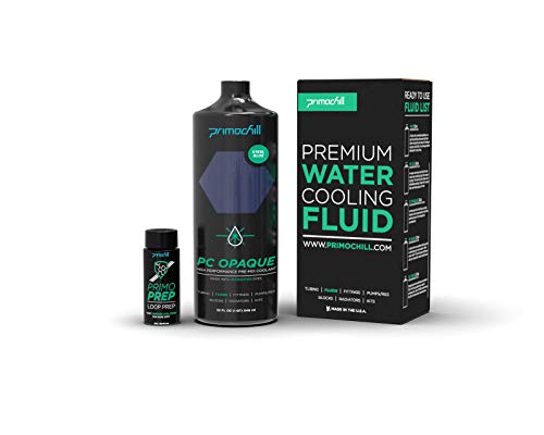 Primochill Opaque Computer Watercooling Fluid - Pre-Mix (32Oz) - Steel Blue #TOP1