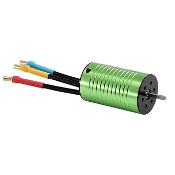 2847 4000KV Brushless Motor Shaft Diameter 3.17mm Connector 3.5mm for HBX 2105A 3100A JJRC Q130 C8805 C8803 SCY 16307PRO 16101 16102 16103 16201PRO RC Car