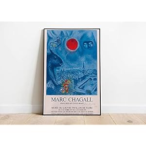 Marc Chagall Poster – March Chagall afbeelding – Recente kapsel – Abstracte kunst – wanddecoratie – kunstwerken – Room…