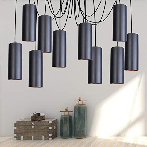 Lampe à suspendre moderne avec hauteur réglable pour éclairer un plan de travail ou une table - 4
