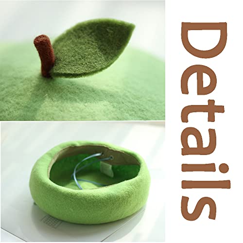 French Beret Hat For Women (Whole-Wool Apple) #TOP2