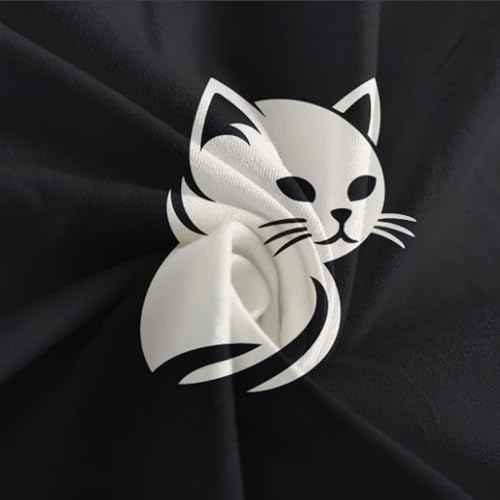 Linge de lit chat 3D pour transformer l'ambiance de la chambre