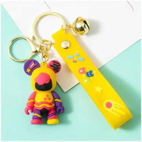 Image of GEOCARTER Teddy Bear Keyring | Cute Keychain for Bags & Keys
