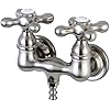 Kingston Heirloom CC2083 - Vintage Brass Lift And Turn Tub Waste And O