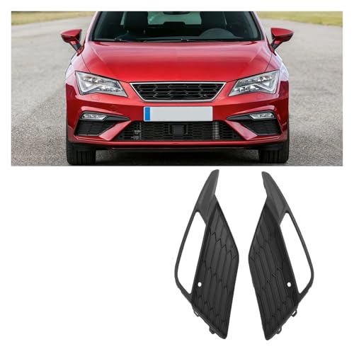 Cubierta de rejilla delantera para parachoques de SEAT Leon FR 2017-2020 4