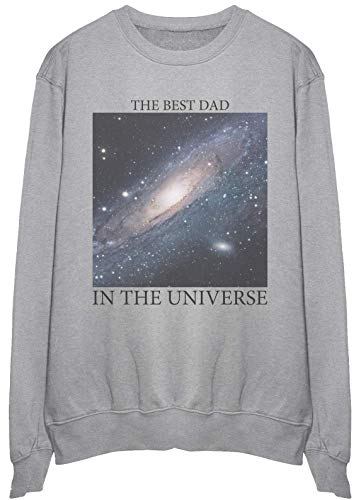 Sweatshirt Best Dad in The Universe pull col rond vêtement homme taille S