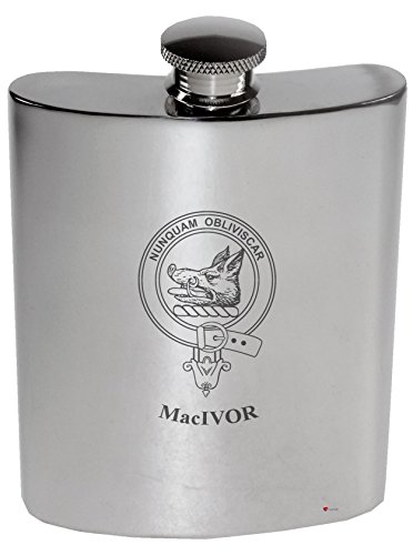 Flasque de hanche MacIvor 6 oz étain : protégez le goût de vos alcools
