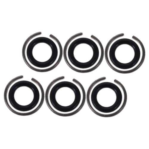 Healifty Impact Friction Ring Retaining Ring Set 6pcs Socket Retainer Made of Sturdy Rubber Material