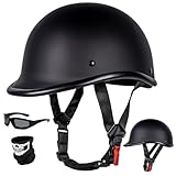 ★ [Largement compatible] : Ce casque convient aux motos, cyclomoteurs, cruisers, vélos de course, scooters, VTT et scooters, ce qui en fait un accessoire de sécurité essentiel pour vos aventures en plein air.