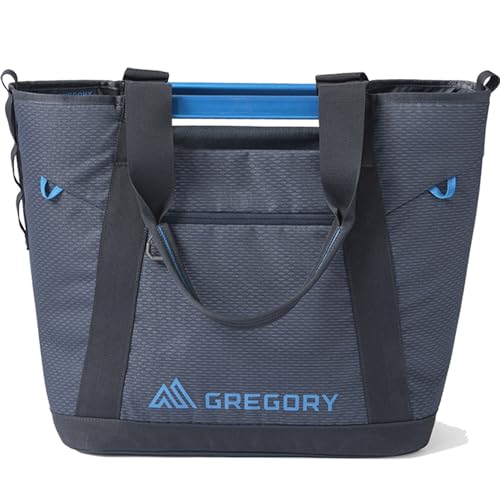 Gregory Alpaca 35L Gear Organization/Camping Gear Utility Tote with Aluminum Handles, Fits Behind Car Seat, Slate Blue