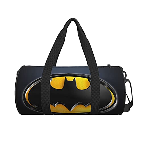 B-atman Gym Bag Unisex Large Capacity Portable Messenger Travel Weekender Duffel Sports Bag for Man and Woman