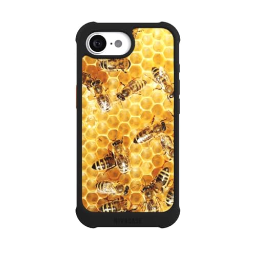 Coque iPhone 16e antichoc noire évitez les bris d'écran avec style MagSafe