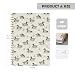 Evcprz Vintage Mallard Duck Notebook Journal, Rustic Farmhouse Wildlife Pattern Notebook, Duck Lover Gifts for Men Women, Cottagecore Nature Aesthetic Stationery, Spiral Notebook 5.5x8.3 Inch