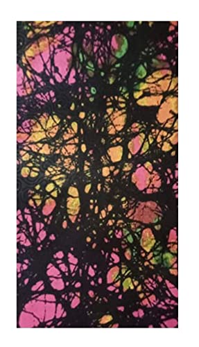 MAYNOWAX PAGNE TISSU WAX AFRICAIN 100% POLYESTER 6 YARDS SOIT 5,48M