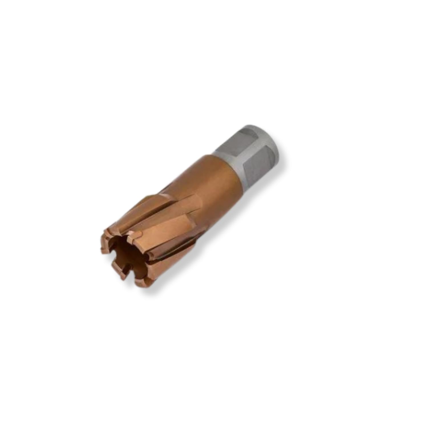 Jancy Slugger Carbide Annular Cutter with TiAlSiN Coating for Precision Drilling - High-Durability Steel, 1-3/8" Cutting Depth, 1-1/16" Bore Diameter, Universal Shank - 63127839013