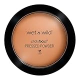 wet n wild Photo Focus Pressed Powder(Packaging may vary), Golden Tan, 7.5 Gram
