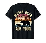 Vintage Sunset Mama Bear Muttertag Geschenk