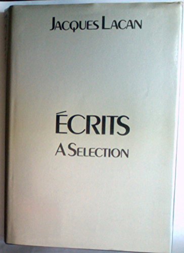 Ecrits: A Selection (English and French Edition) 0393011291 Book Cover