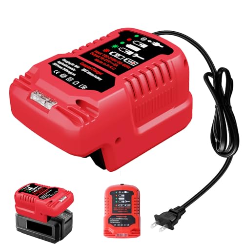 TPDL Charger Replacement for Bauer 20V Batteries 1701C-B Fast Charger Compatible with Bauer 20V Hyper.max Batteries (Battery not Included)