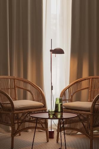 Lámpara de pie moderna Matilda color granate para iluminación interior de diseño 4