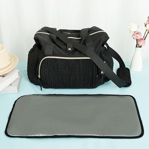 Sac de maternité grand format imperméable avec pochette tétine - 5
