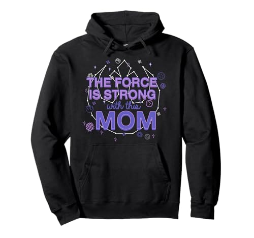 Sweat Star Wars The Force Is Strong With This Mom pull Rebel noir