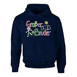 shirtdepartment - Kinder T-Shirt und Hoodie Kollektion - Großer & Kleiner Bruder - Partnerlook für Geschwister Pullover und Shirt dunkelblau-Hoodie-großer-Bruder 122-128