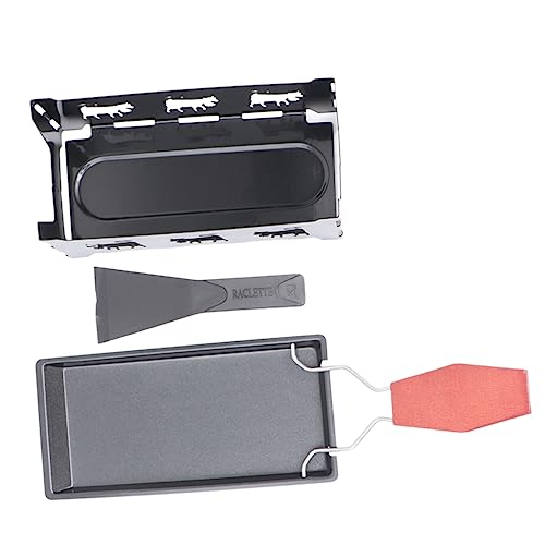 Hoement Teglie Antiaderenti da Forno Utensile Cucina Grigliare Pentole Campeggio Griglia Formaggio Teglia Antiaderente