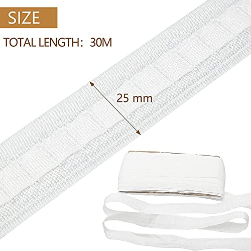 Nastro arriccitenda,30m x 2.5 cm Nastro